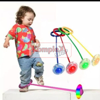 Aro de pie LED Hula Hoop/bola de salto/saltar pierna/Hulahoop adultos niños/pie Yoyo/bola de saltar/LED (9)