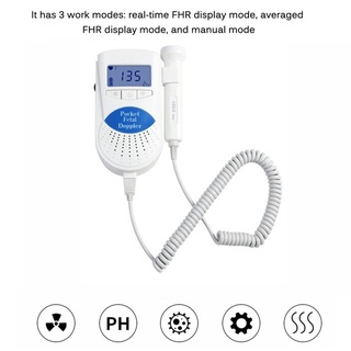FDA CE portátil bebé embarazo Fetal Sonoline B Doppler Fetal Heartbeat Monitor (7)