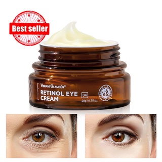 Vibrante GLAMOUR Retinol crema de ojos elimina las ojeras, líneas ilumina y la piel reduce S6P1