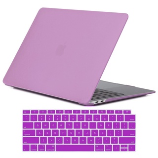 Carcasa Protectora Dura Mate Para Apple Macbook Air 11/13/Pro 13/15/12 " (A1534) Púrpura Portátil Caso + Película De Teclado De Ee.uu . (1)