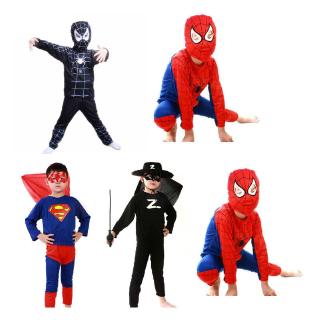 Disfraz De Spiderman Rojo Para Niños De Los Vengadores Superman Cosplay De Halloween Película Personaje
