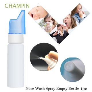 CHAMPIN portátil Nasal lavado Neti olla cuidado de la salud limpiar nariz lavado Spray nuevo adulto niño esterilización Anti alérgica botella vacía