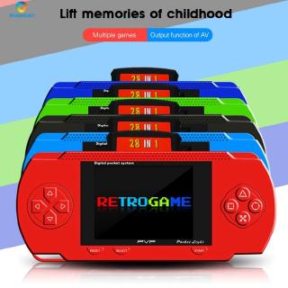 Ready Classic Retro consola de juegos portátil PVP juego de 8 bits Mini nostálgico consola de juegos infantil 132 Plus 28 tarjeta IPH-07