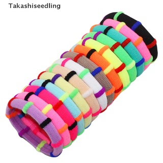 Takashiseedling/ 12 piezas colorido elástico de goma lazos de pelo banda cuerda cola de caballo titular para niña niños productos populares