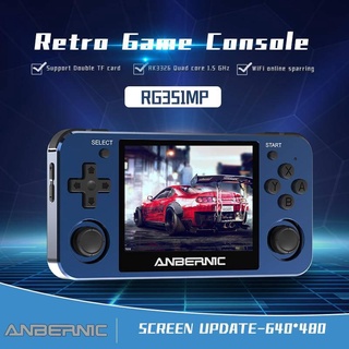 Anbernic RG351MP Consola De Juegos Portátil Juego IPS Pantalla De 3.5 Pulgadas Compatible Con PS1 Externo Wifi 64G