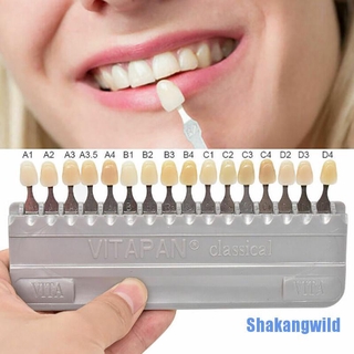 [shakangwild 0325] 1set de porcelana dentista material dental equipo de dientes whiting vita pan classial
