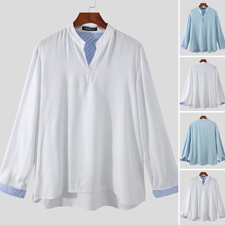 Camisa De Manga larga con botones De algodón 100% xman para hombre