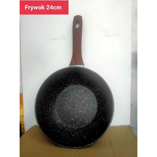 Cypruz FP-0641 wok 24cm mármol