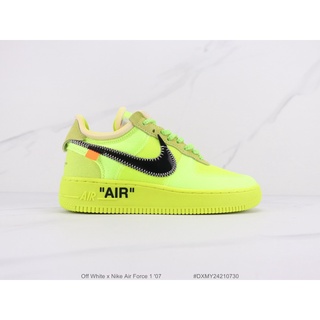OFF WHITE blanco off x nike air force 1 ’07 joint nike air force one zapatillas bajas