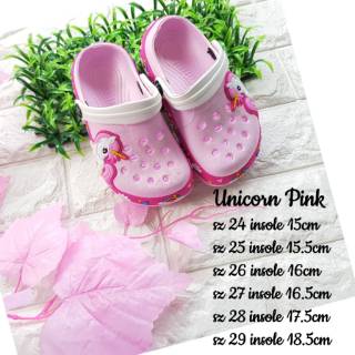 Unicornio niños sandalias/unicornio rosa niños sandalias