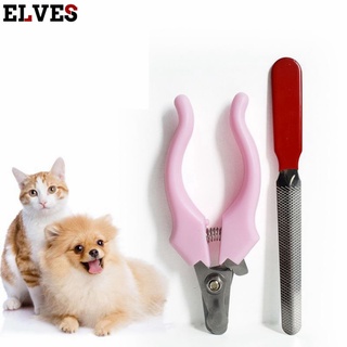 Cortaúñas y recortadora de uñas para perros de gato - con protector de seguridad rápido para evitar sobre-corte de uñas - afeitadora de afeitar cuchillas afiladas para perro (1)