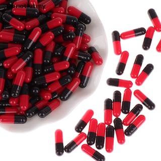 [Donotletmy] Red Black Gelatin Empty Capsules Hollow Gelatin Capsules Empty Pill Capsule Hot Sale