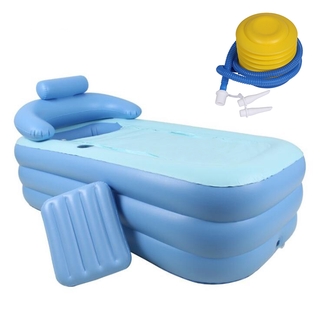 Baño inflable Portátil De Pvc plegable/Adulto/baño inflable antideslizante Para bañera
