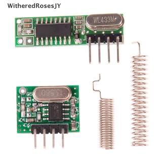 [WitheredRosesJY] RF Módulo 433mhz superheterodyne Receptor Y Transmisor kit Para arduino Venta Caliente