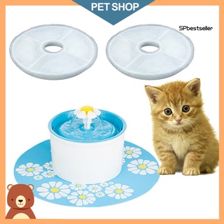 [sp 2 piezas de filtro para mascotas automáticas, gato, perro, gatito, cachorro, agua, fuente, herramienta