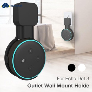 New Outlet Mount Space Saving Stand Bracket Holder Amazon Alexa Echo Dot High quality Amazon Echo Dot third generation socket wall-mounted In Stock