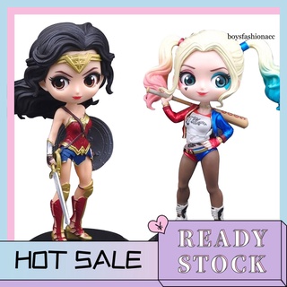 BF-MO DC Superheroes Wonder Woman Quinn estatuilla estatua muñeca juguete decoración para hacer tartas
