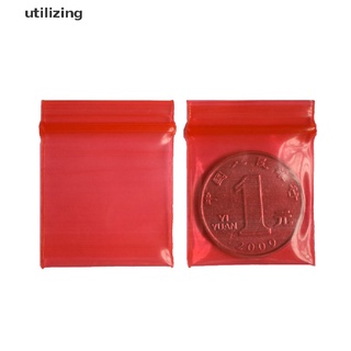 Utilizing 100PCS 3 * 4cm Joyería Moneda Ziplock Cierre Con Cremallera Reclosable Bolsas De Plástico Venta Caliente