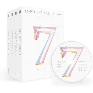 BTS - MAP of The Soul : 7 Album+Folded Poster+Extra Photocards Set