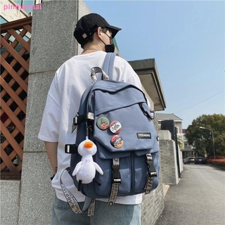 Mochila mujer 2021 nueva mochila masculina tendencia coreana junior y secundaria niñas de gran capacidad mochila estudiante