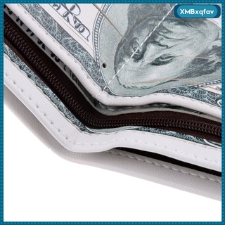 [[QFAV]] cartera de lona Bi-Fold Mighty banco de papel nota dinero bolsa de dólares