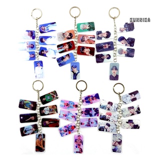 kunnika K-POP BTS Album Live Pictures Keychain Hanging Pendant Phone Decor Key Holder (2)