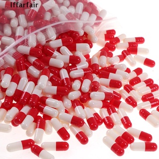 [Iffarfair] 1000Pcs Empty Hard Vacant Gelatin Capsule Size 00# Gel Medicine Pill Vitamin .