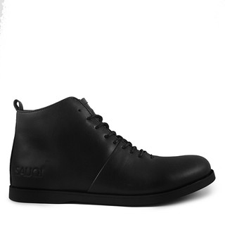 Zapatos de hombre sauqi calzado signore negro cuero genuino completo cuero