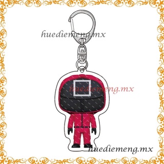Squid Game Keychain TV Squid Game Doll Model Pendant Backpack Decoration[<(￣ˇ￣)/