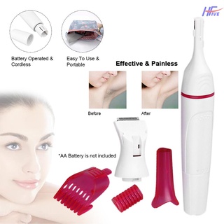 (W06) 5Pcs Multi-functional Hair Removal Electric Eyebrow Shaping Shaving Machine Women Hair Removal Shaver Trimmer For Underarm Facial Tool Kit (7)