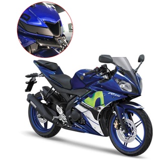 melele motocicleta carenado delantero aerodinámico winglets abs cubierta inferior protección protector para y-amaha yzf r15 v3 2017-20 moto acc (7)