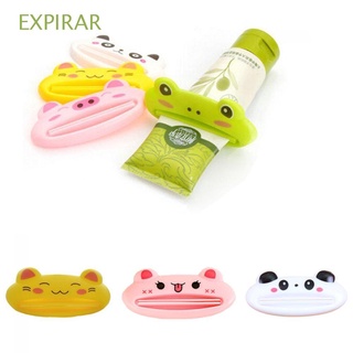 EXPIRAR Moda Toothpaste Squeezer Lindo De plástico Cepillo de dientes titular Baño Multifuncional Animal Lovely Cartoon/Multicolor