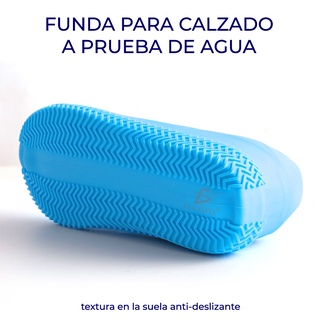 Protector de Silicon Impermeable para Tenis Zapato contra Lluvia Tamaño : M (8)