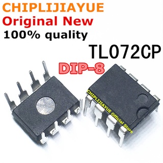 10PCS TL072CP DIP-8 TL072CN TL072C TL072 072 DIP8 DIP nuevo y original Chipset IC