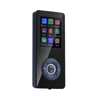 Reproductor MP3 con Radio FM y Grabadora de Voz Reproductor MP3 de Música Mini Bluetooth 4.2 Portátil (2)