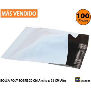 100 BOLSA PARA ENVÍO MENSAJERÍA 20x26 CMS. (1)