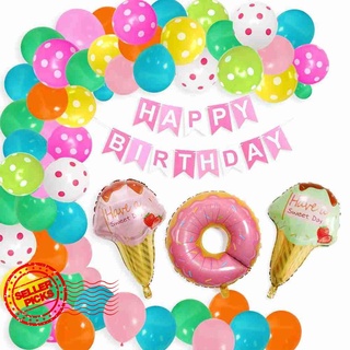 [spot] suministros de fiesta para niños/bandera de cola de pescado/bolígrafo de cumpleaños/cartas de cumpleaños/feliz cola de milano s3z8