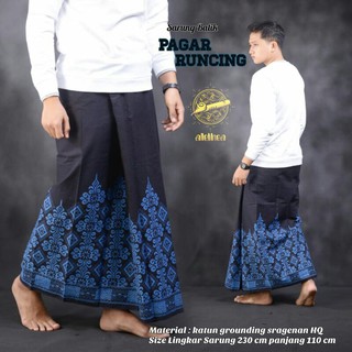 Valla azul batik Sarong