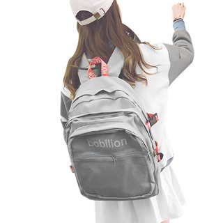 [amo] mochila impermeable multicapas de gran espacio para estudiantes, escuela, portátil, bolsas (8)