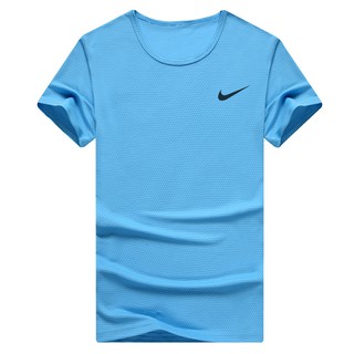 Listo stock Nike microfibra boxy cuello redondo camiseta pareja camisa ropa deportiva qucik seco fitness camisas (5)