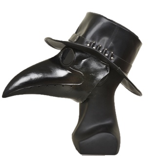 Peste medieval cuervo pico negro máscara de muerte negra máscara de brujo cosplay Halloween