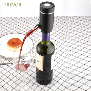 trevor home dispensador de vino de un toque oxidante decantador aireador de vino pourer cocina instantáneo eléctrico inteligente aireación rápida filtro automático