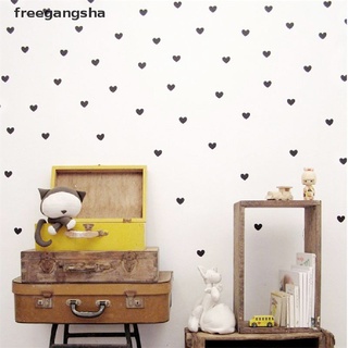 [Freegangsha] Heart wall sticker kids room baby girl room wall decal stickers home decoration YREB