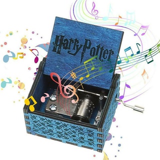 Juego De harry Potter Of Thrones caja De madera reloj Música regalo (1)