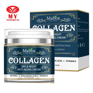 mabox crema de colágeno anti envejecimiento crema hidratante facial cuidado de la piel crema