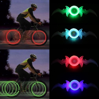 listo stock 1pc bicicleta bicicleta bicicleta rueda neumático neumático brillante luz led lámpara flash