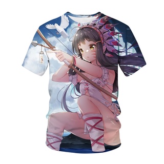 Kid Anime Sexy Camiseta Indias Impreso Streetwear Estilo Indio Harajuku T Tees
