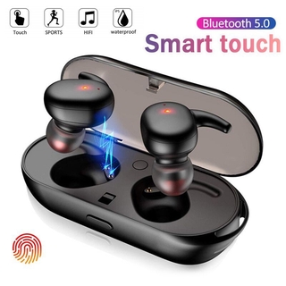 TWS Y30 auriculares inalámbricos Bluetooth deportivos inalámbricos Bluetooth 5.0 auriculares táctiles sonido estéreo auriculares 3D con micrófono (1)