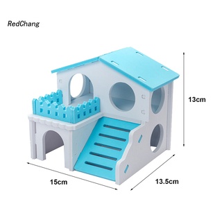 rc lugares de entretenimiento mascota escondite casa ratón nido casa juguete fácil limpieza para guinea-pig (5)