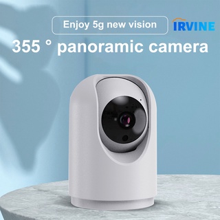 [irvn cam] a159 wifi cámara 1080p 360 grados visión panorámica visión nocturna 5g 2mp hd compatible con la cámara de vigilancia ptz para la seguridad del hogar